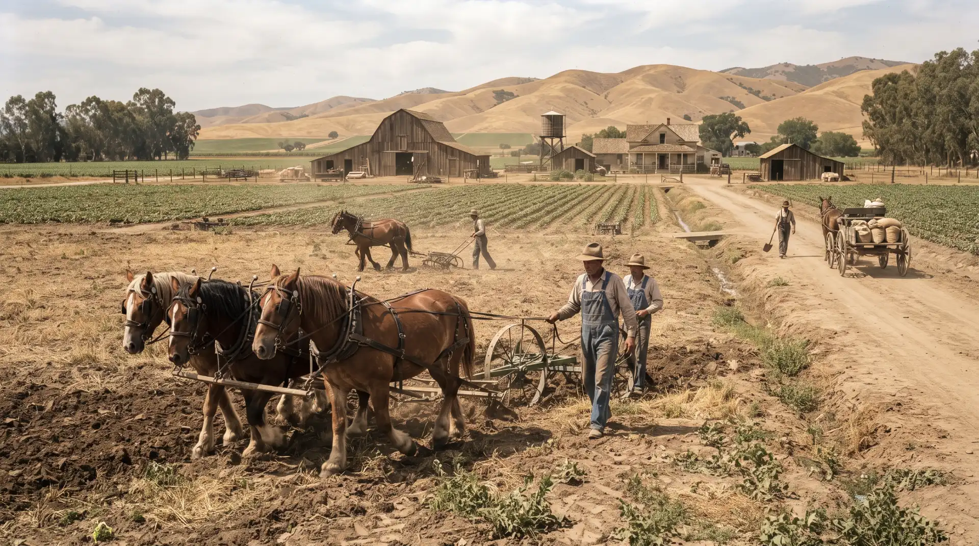 Agricultural Technology Changes the County